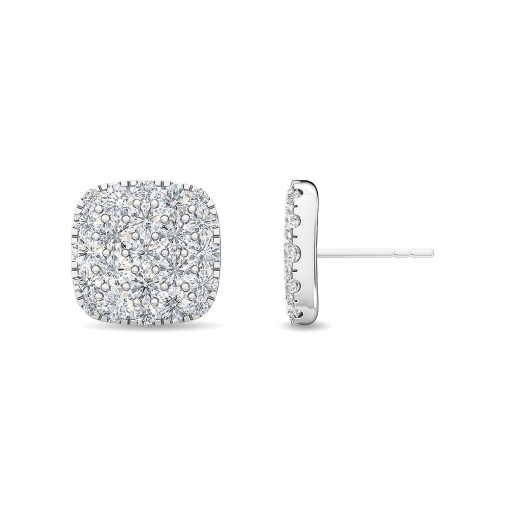 Lab Grown Diamond EARRINGS 1.28 ctw E32043-1.25CT
