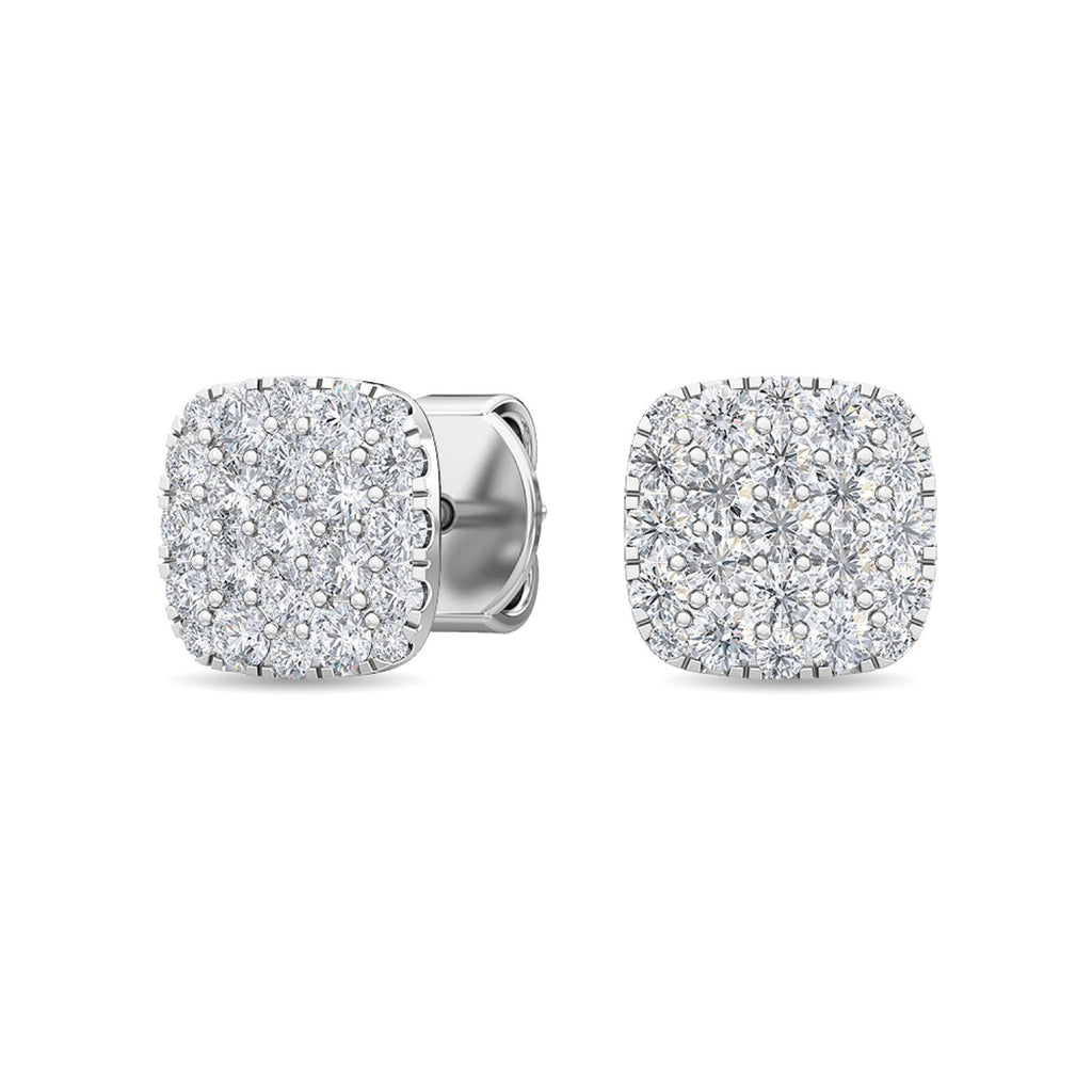 Lab Grown Diamond EARRINGS 1.28 ctw E32043-1.25CT