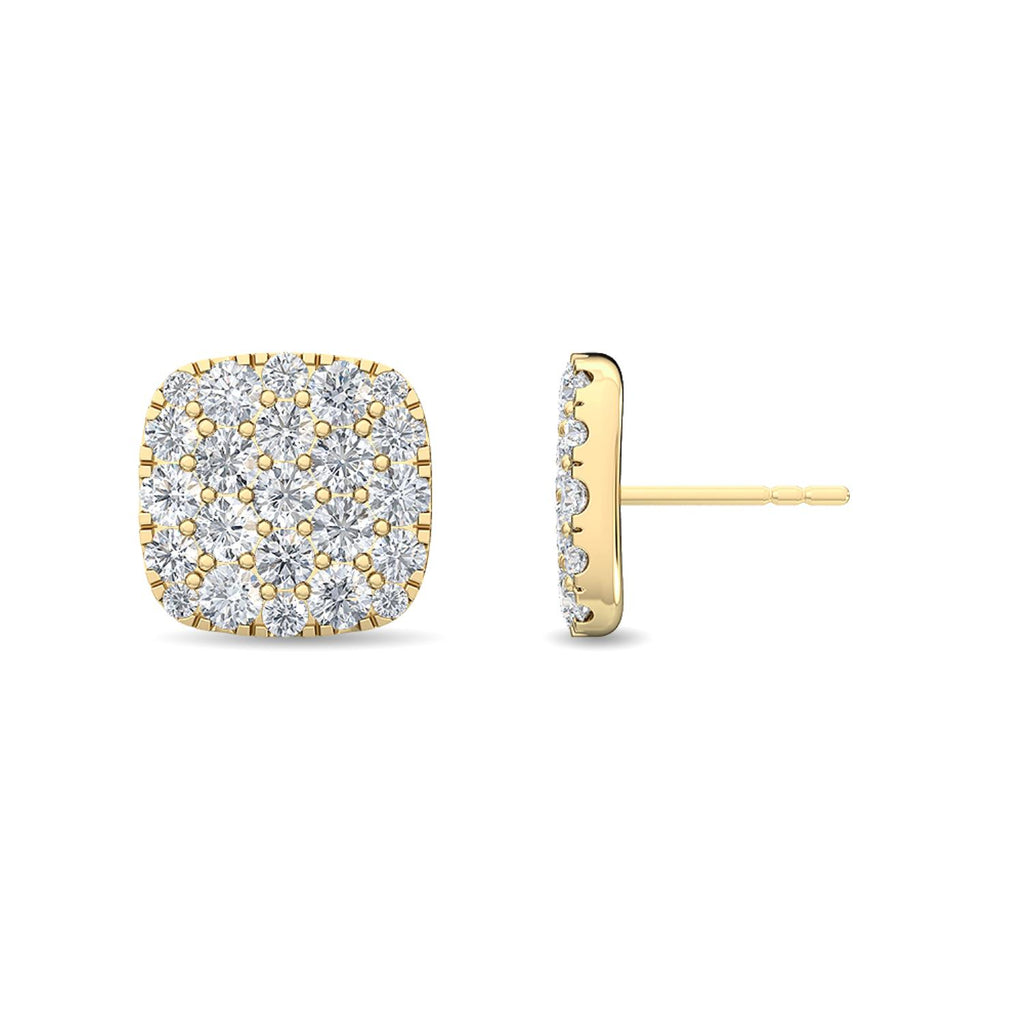 Lab Grown Diamond EARRINGS 1.28 ctw E32043-1.25CT