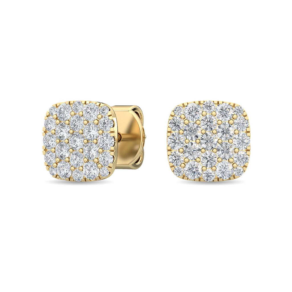 Lab Grown Diamond EARRINGS 1.28 ctw E32043-1.25CT