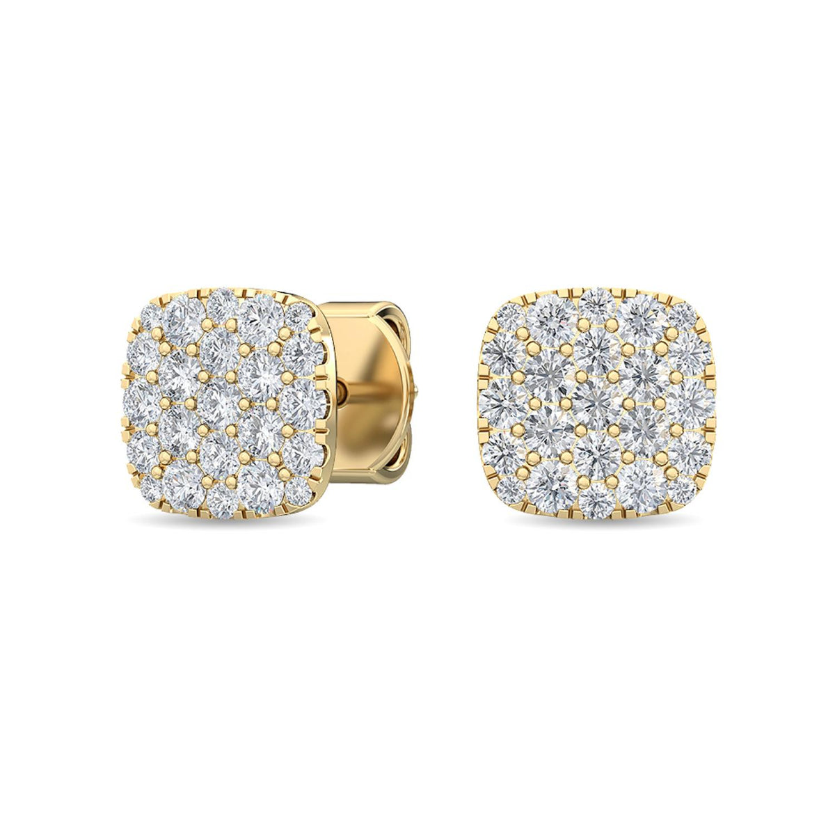 Lab Grown Diamond EARRINGS 1.28 ctw E32043-1.25CT