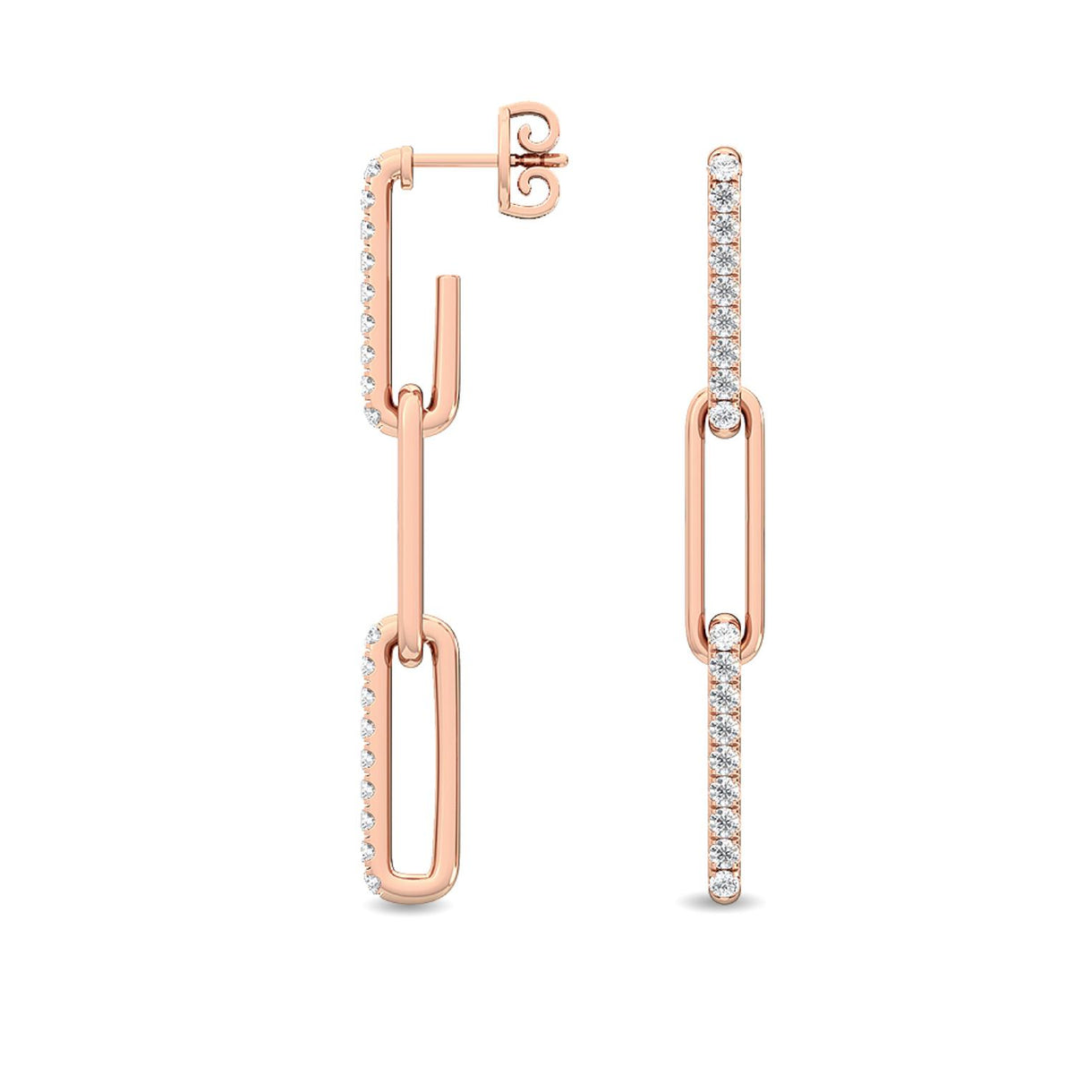 Lab Grown Diamond EARRINGS 0.32 ctw E32044-0.33CT