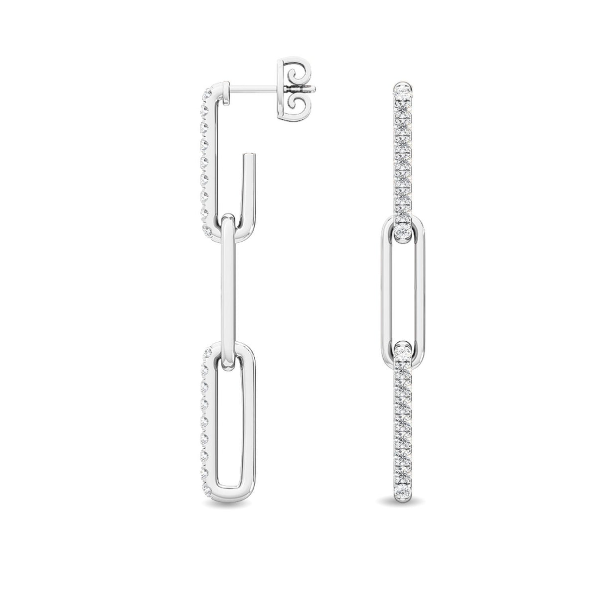 Lab Grown Diamond EARRINGS 0.32 ctw E32044-0.33CT