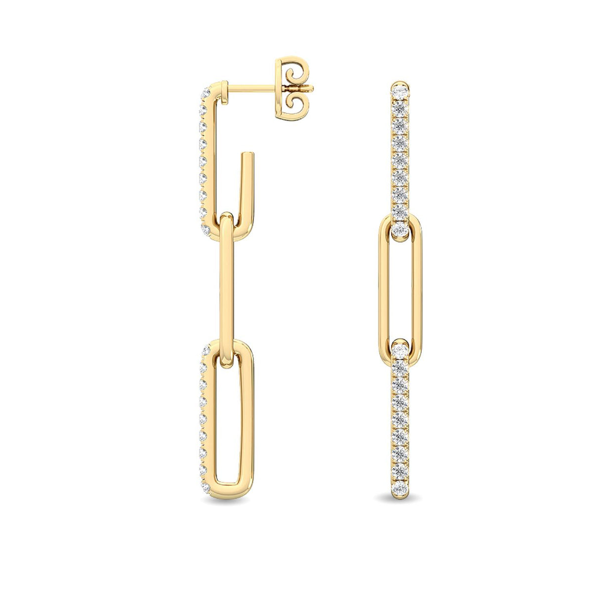 Lab Grown Diamond EARRINGS 0.32 ctw E32044-0.33CT