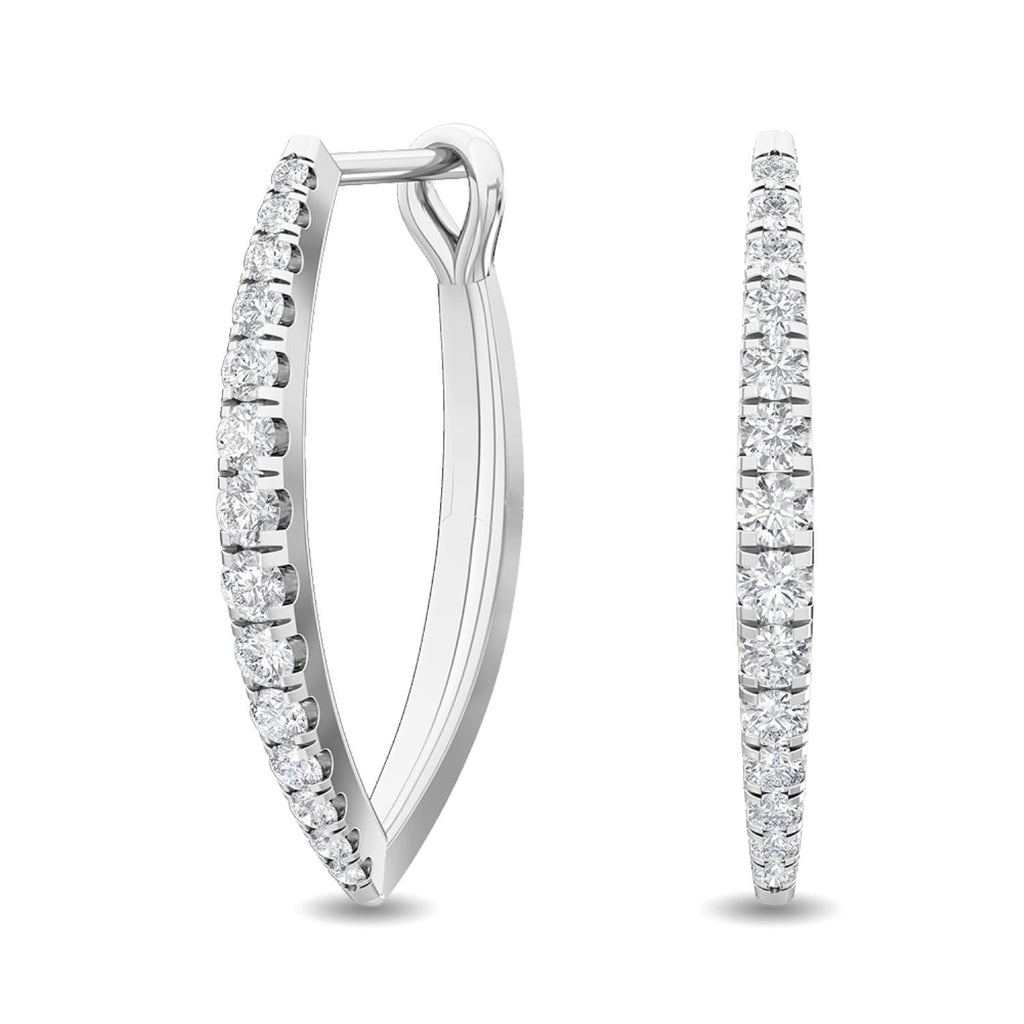 Lab Grown Diamond EARRINGS 0.80 ctw E32045-0.75CT