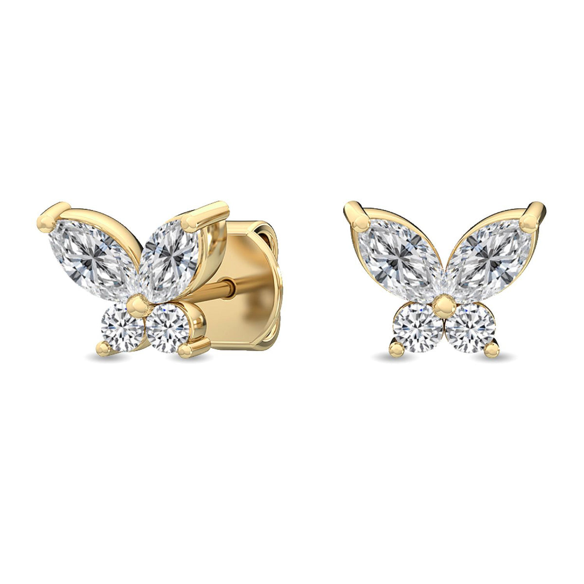 Lab Grown Diamond EARRINGS 0.62 ctw E32050-0.50CT