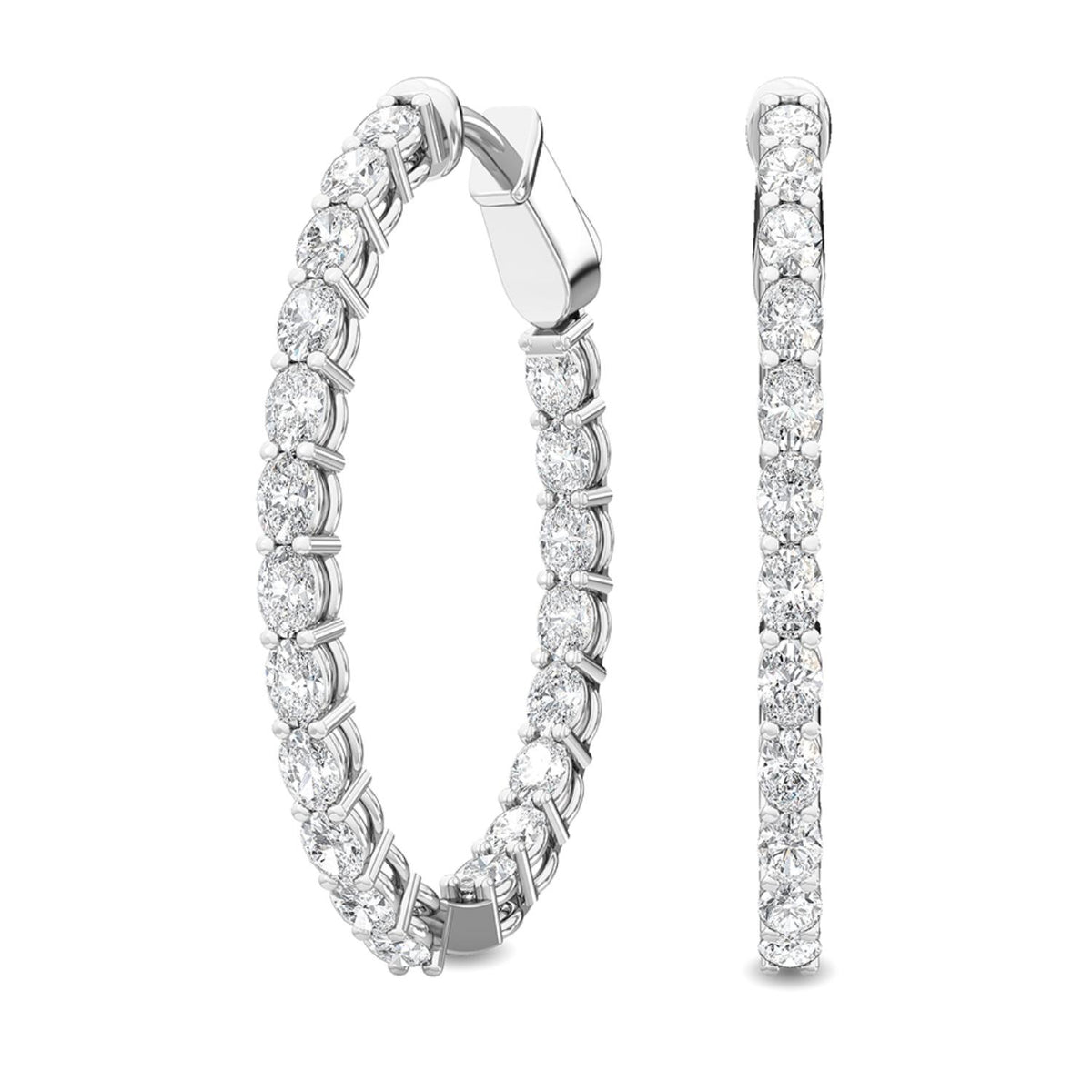 Lab Grown Diamond EARRINGS 2.00 ctw E32089-2