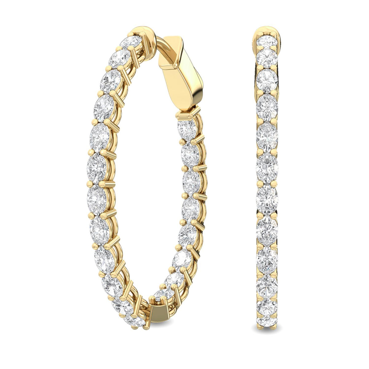 Lab Grown Diamond EARRINGS 2.00 ctw E32089-2