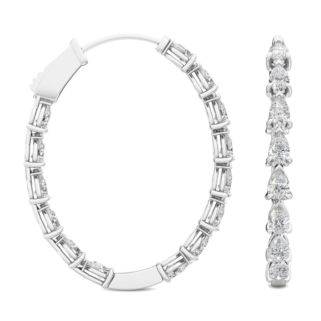 Lab Grown Diamond EARRINGS 2.69 ctw E32112PE-2.75CT