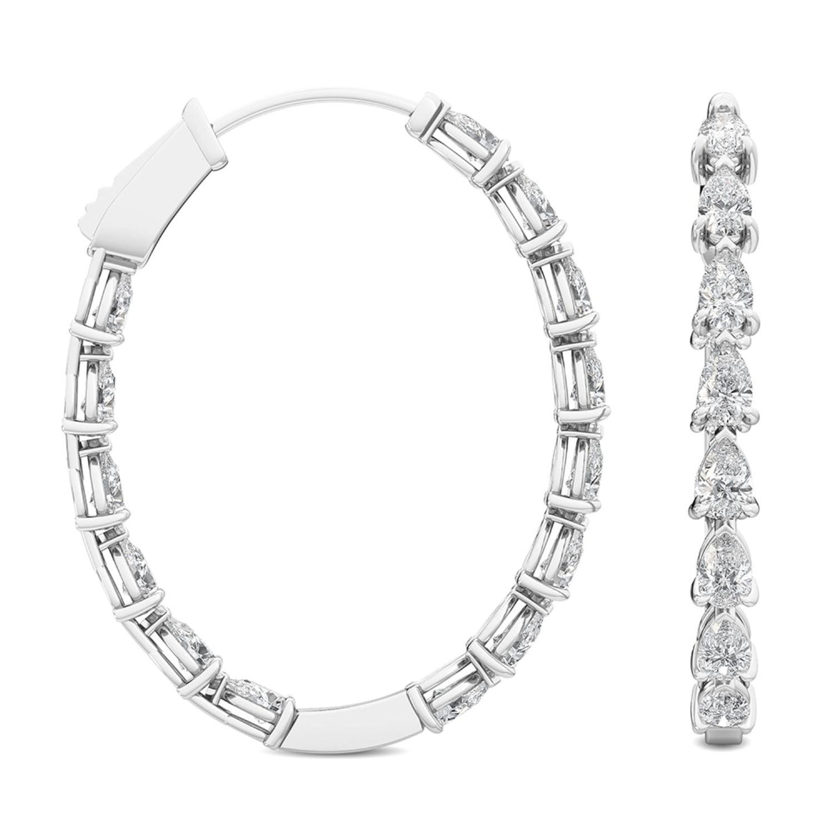 Lab Grown Diamond EARRINGS 4.45 ctw E32112PE-4