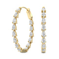 Lab Grown Diamond EARRINGS 4.45 ctw E32112PE-4