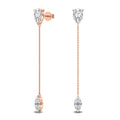 Lab Grown Diamond EARRINGS 2.40 ctw E32115-2