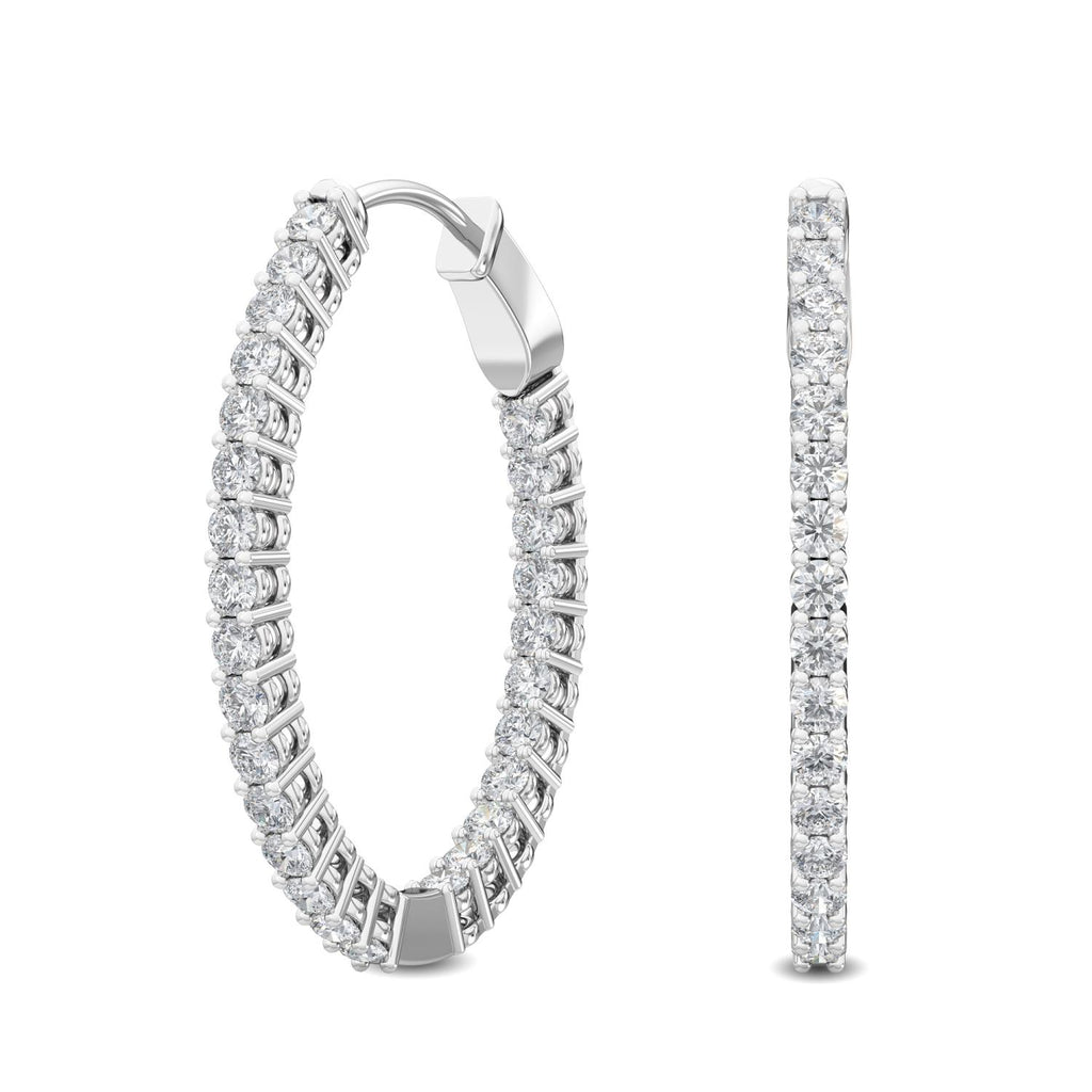 Lab Grown Diamond EARRINGS 2.25 ctw E32154-2.20CT