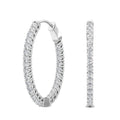 Lab Grown Diamond EARRINGS 3.81 ctw E32154-3.83CT