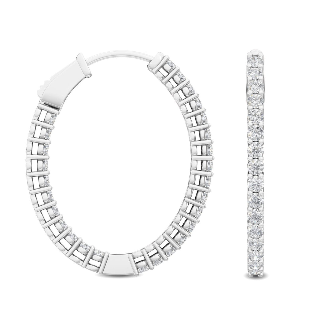 Lab Grown Diamond EARRINGS 2.25 ctw E32154-2.20CT