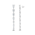 Lab Grown Diamond EARRINGS 4.70 ctw E32178-4.50CT