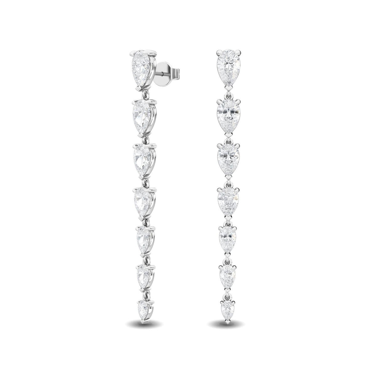 Lab Grown Diamond EARRINGS 4.70 ctw E32178-4.50CT