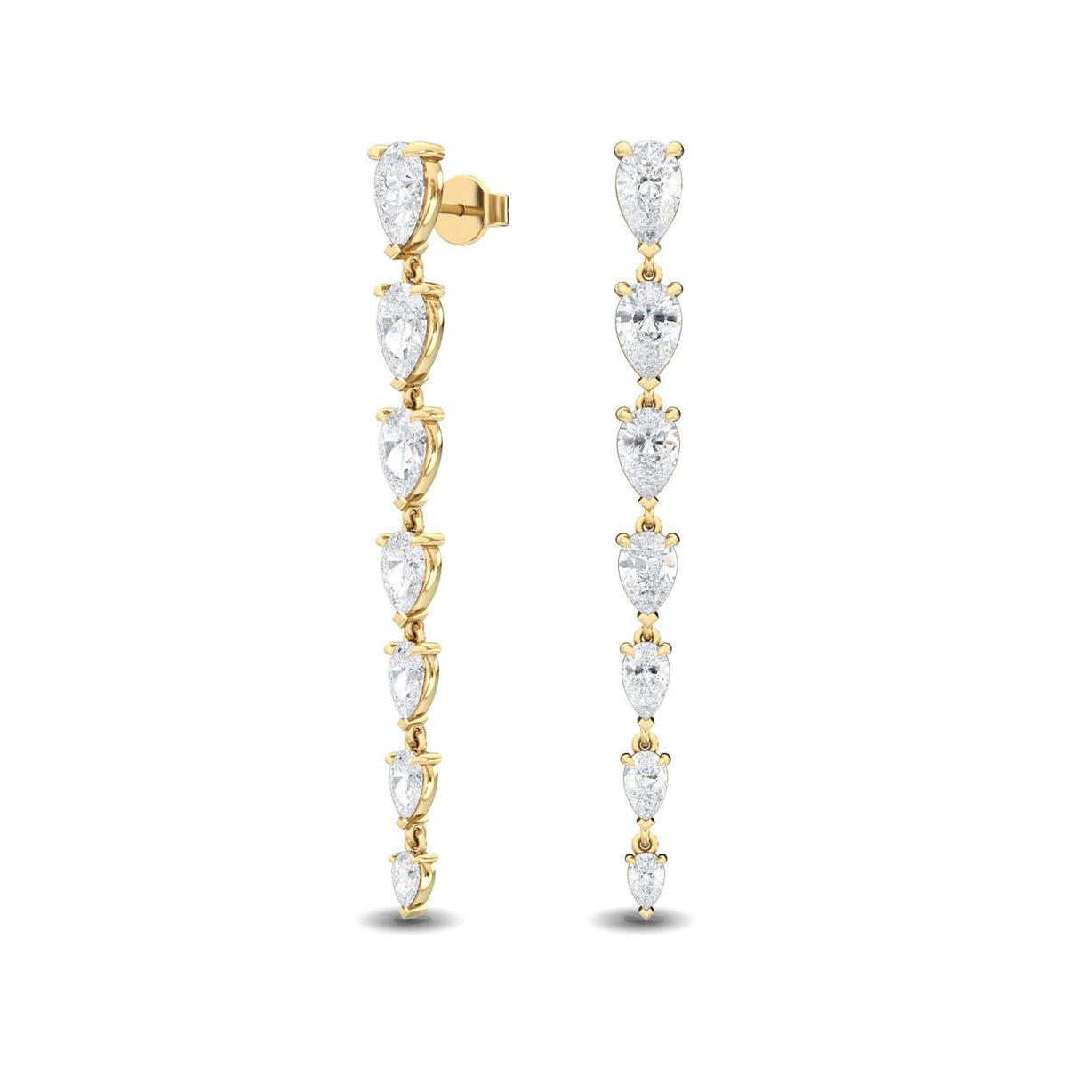 Lab Grown Diamond EARRINGS 4.70 ctw E32178-4.50CT