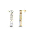 Lab Grown Diamond EARRINGS 3.78 ctw E32186-3.75CT