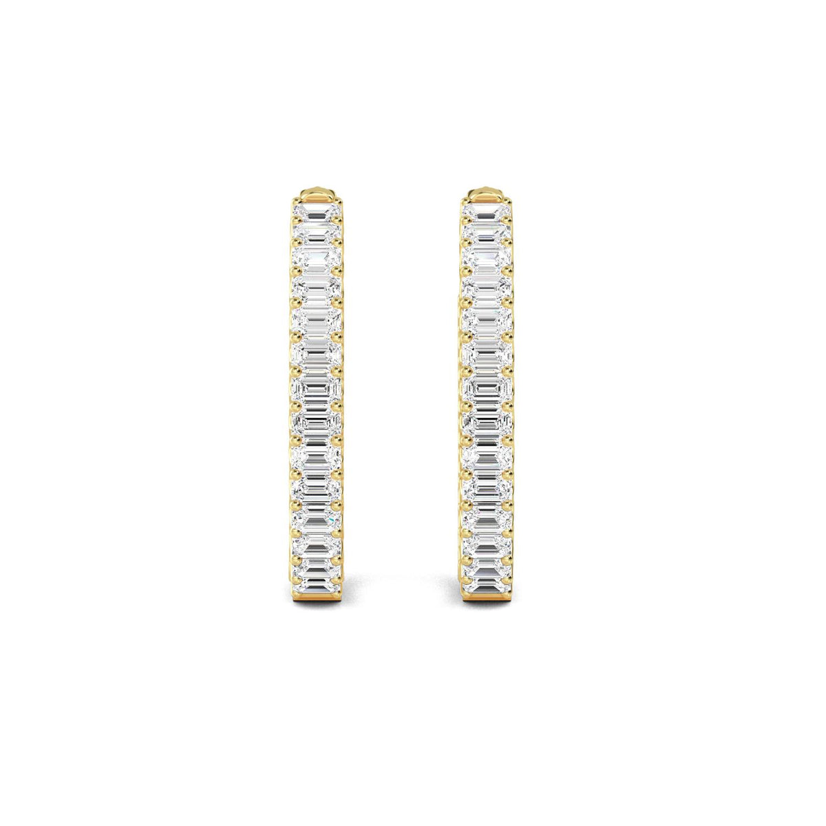 Lab Grown Diamond EARRINGS 6.06 ctw E32196EM-5.38CT