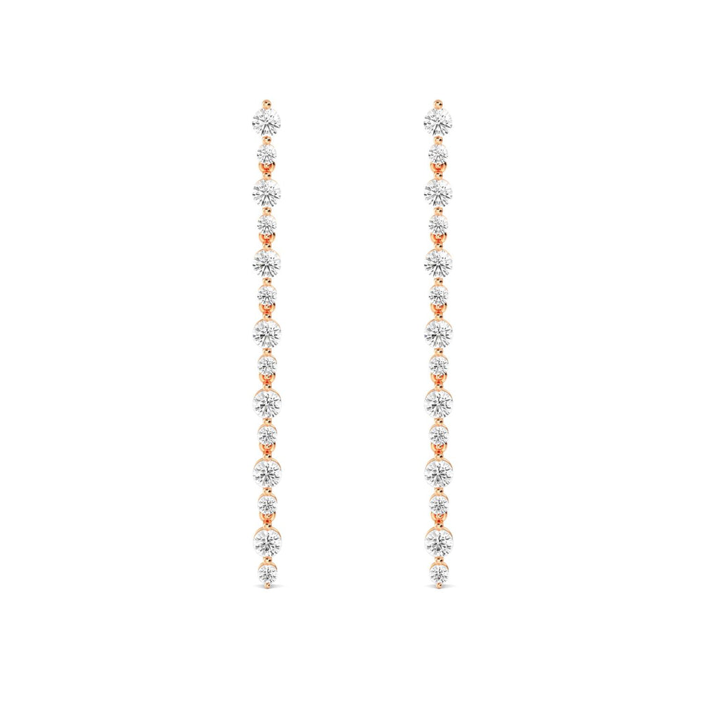 Lab Grown Diamond EARRINGS 1.45 ctw E32346-1.50CT