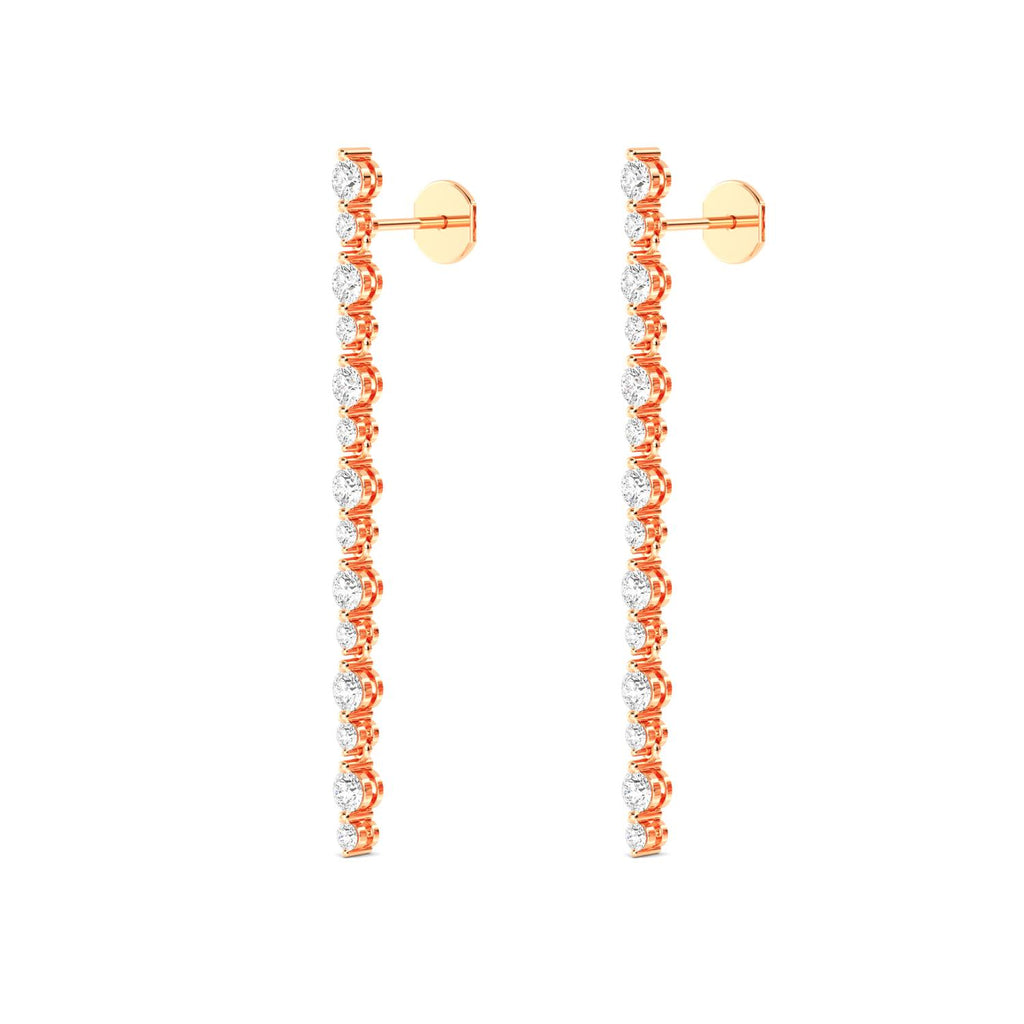 Lab Grown Diamond EARRINGS 1.45 ctw E32346-1.50CT