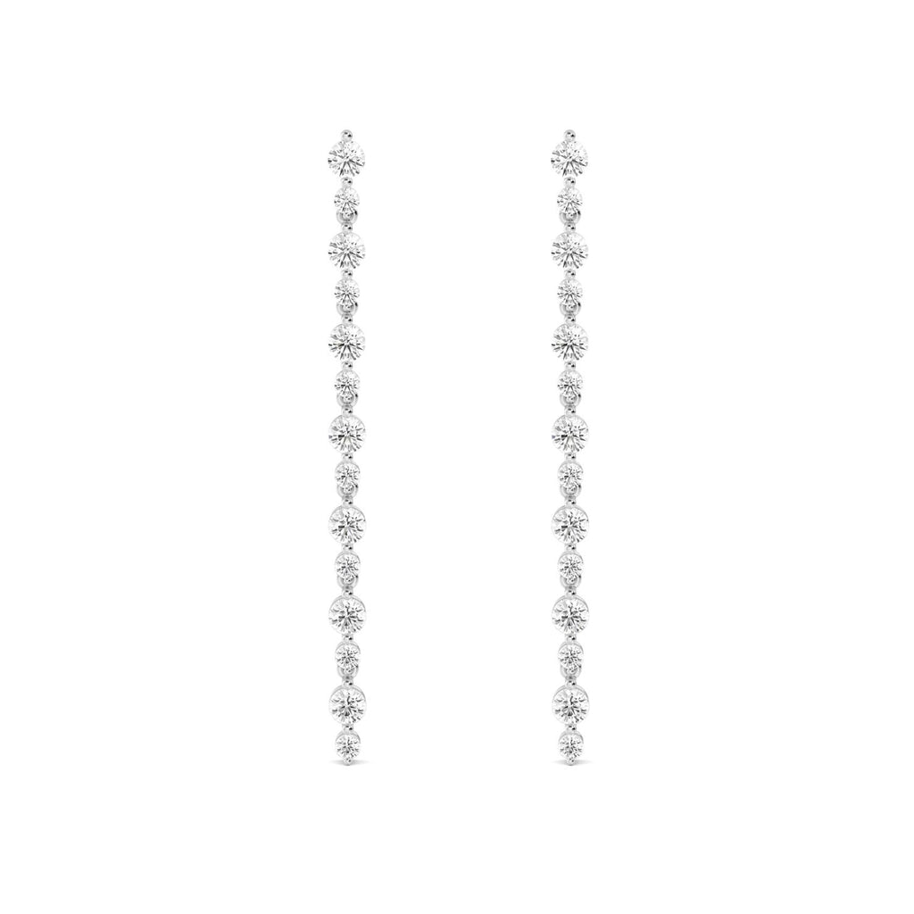 Lab Grown Diamond EARRINGS 1.45 ctw E32346-1.50CT