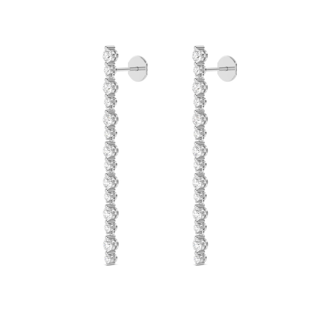 Lab Grown Diamond EARRINGS 1.45 ctw E32346-1.50CT