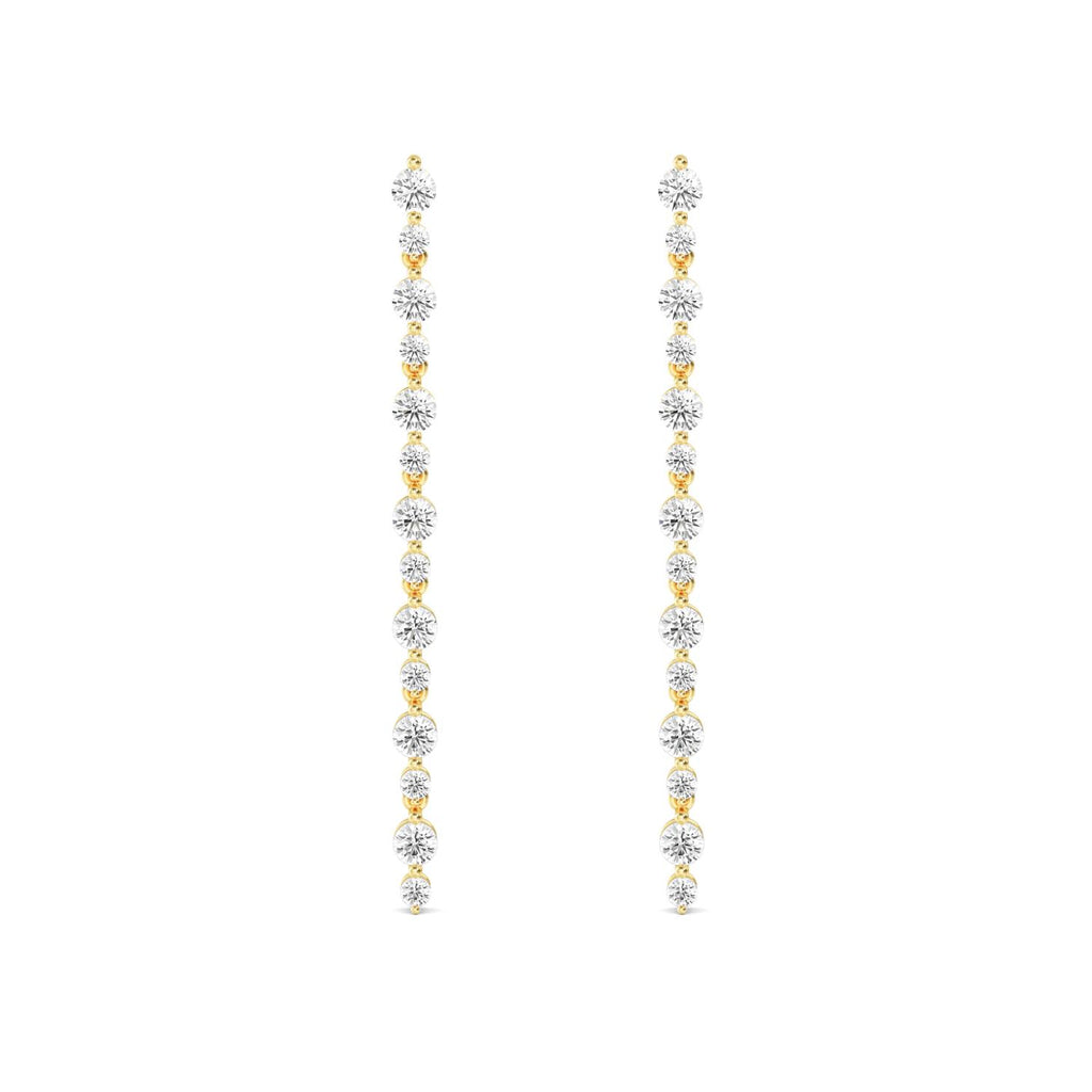 Lab Grown Diamond EARRINGS 1.45 ctw E32346-1.50CT