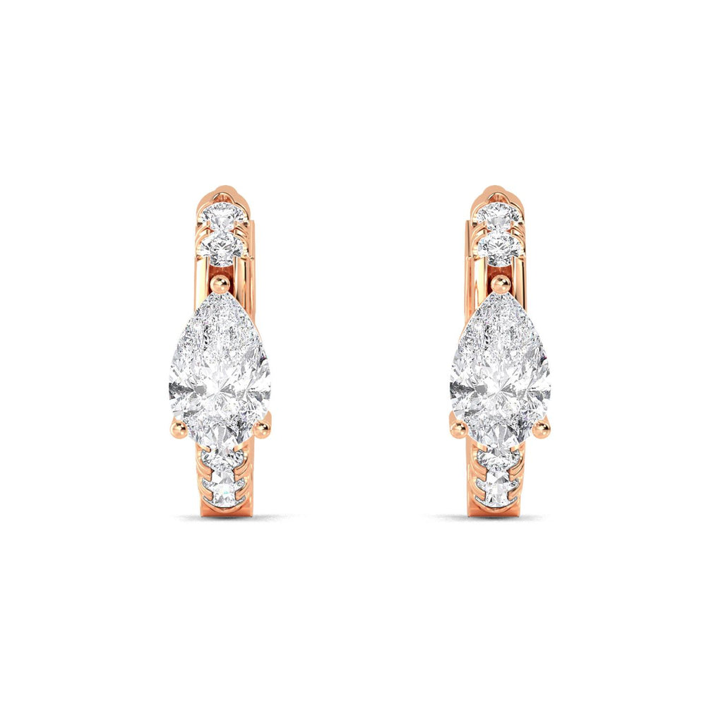 Lab Grown Diamond EARRINGS 0.54 ctw E32349-0.50CT