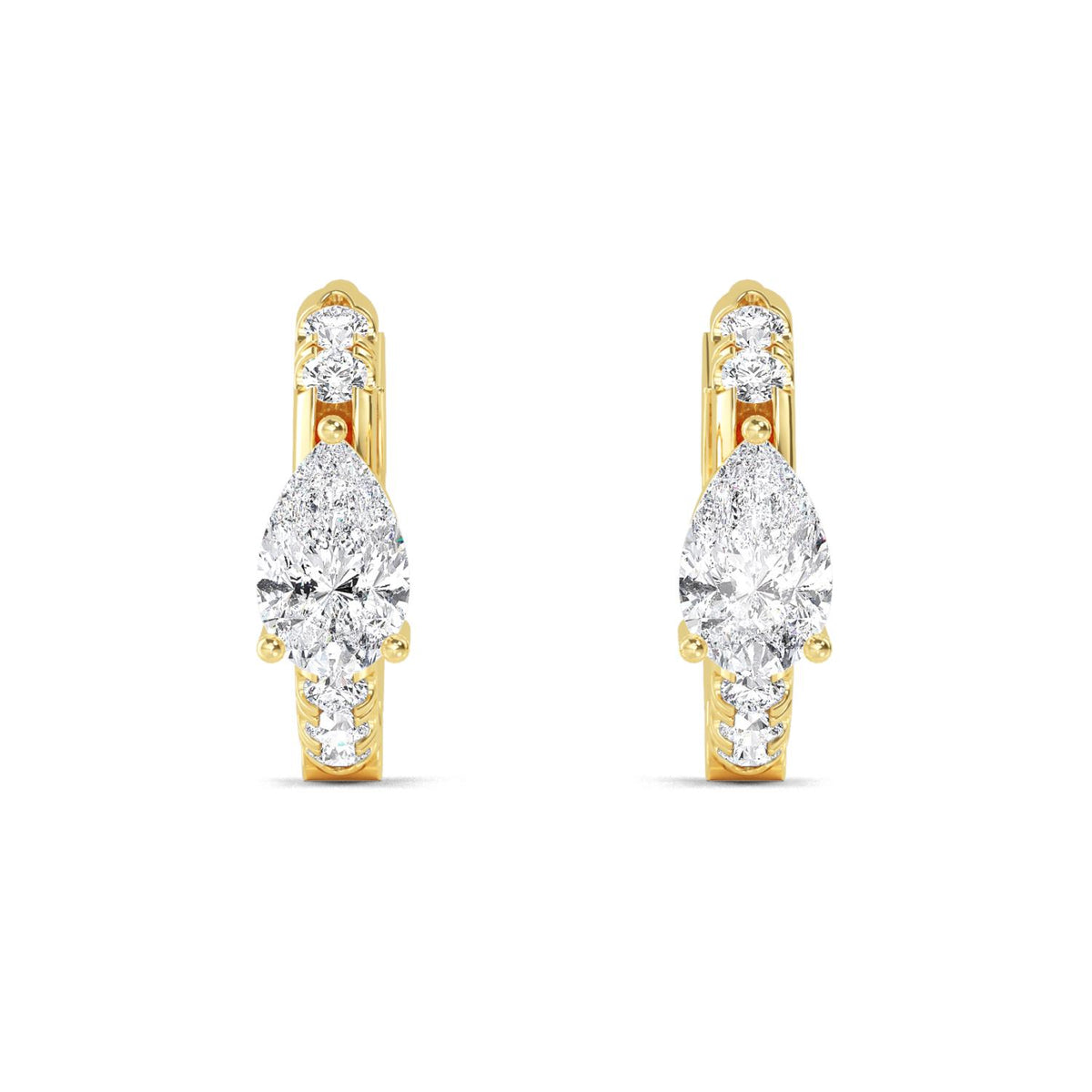 Lab Grown Diamond EARRINGS 0.54 ctw E32349-0.50CT