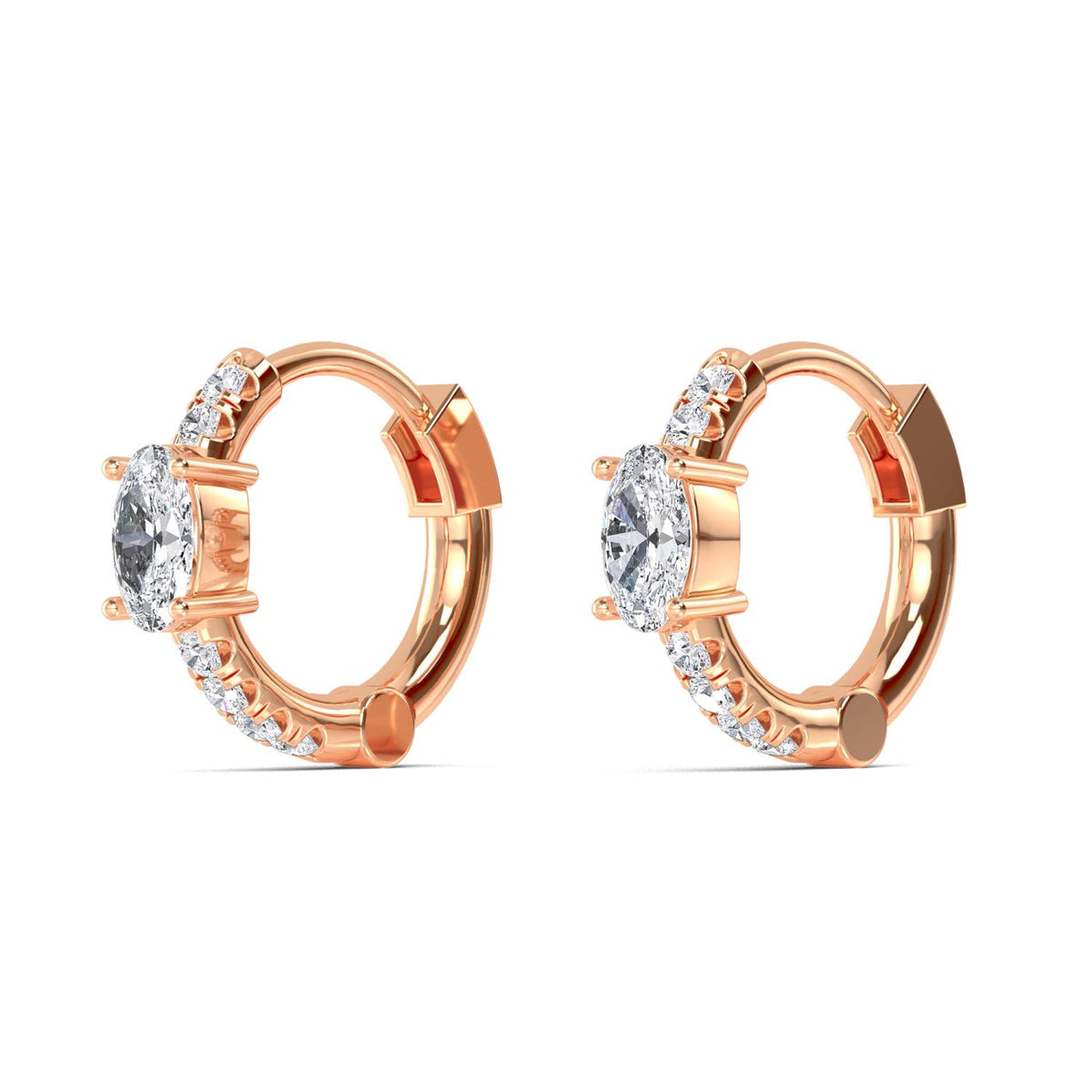 Lab Grown Diamond EARRINGS 0.54 ctw E32350-0.50CT