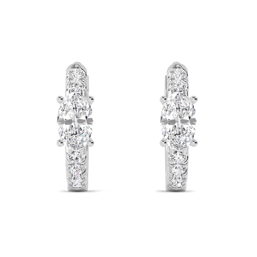 Lab Grown Diamond EARRINGS 0.54 ctw E32350-0.50CT