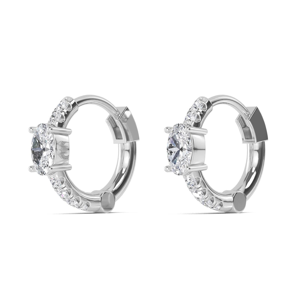 Lab Grown Diamond EARRINGS 0.54 ctw E32350-0.50CT