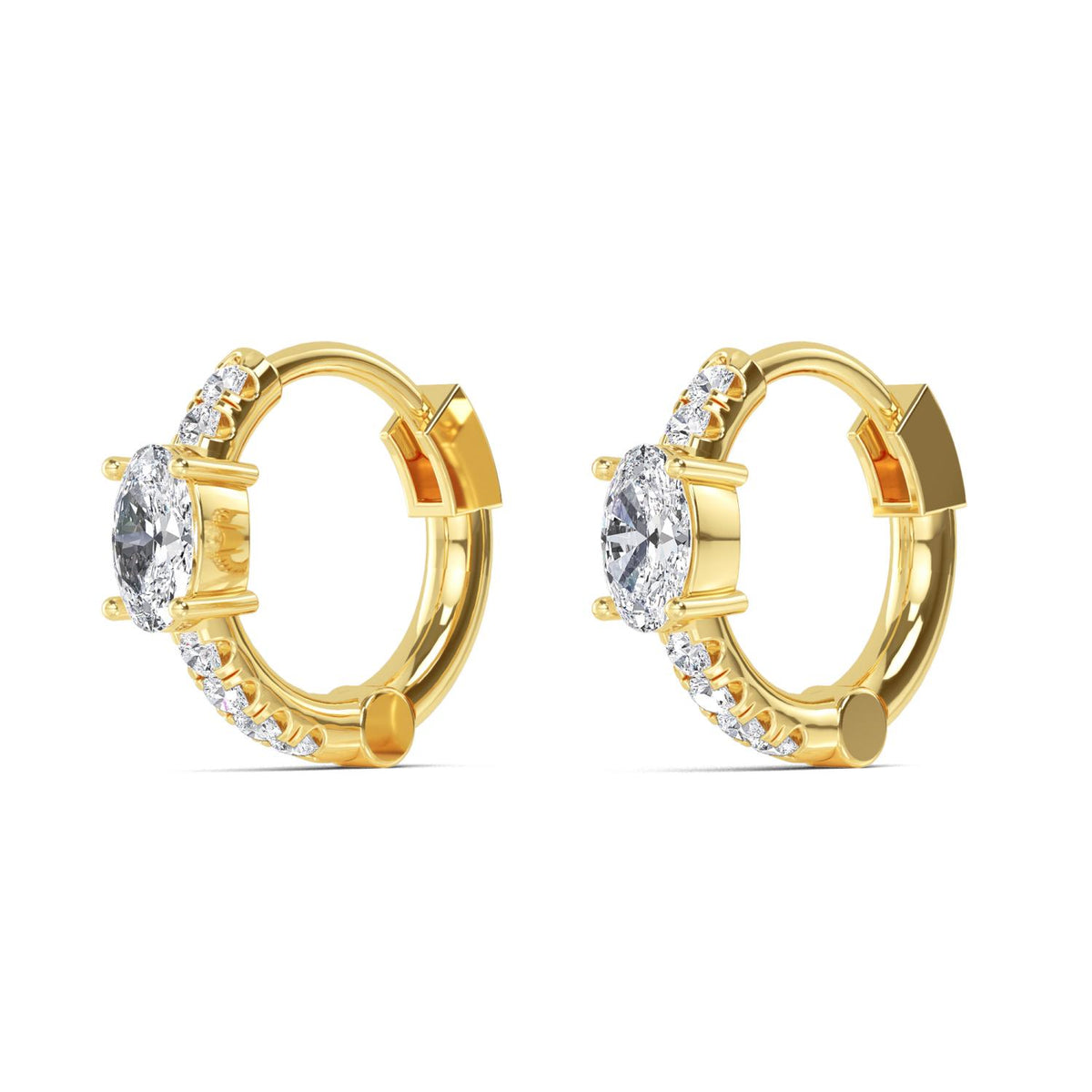 Lab Grown Diamond EARRINGS 0.54 ctw E32350-0.50CT