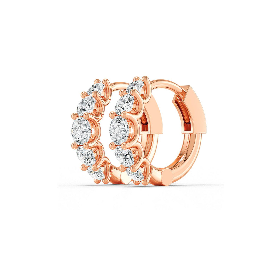 Lab Grown Diamond EARRINGS 1.04 ctw E32352-1