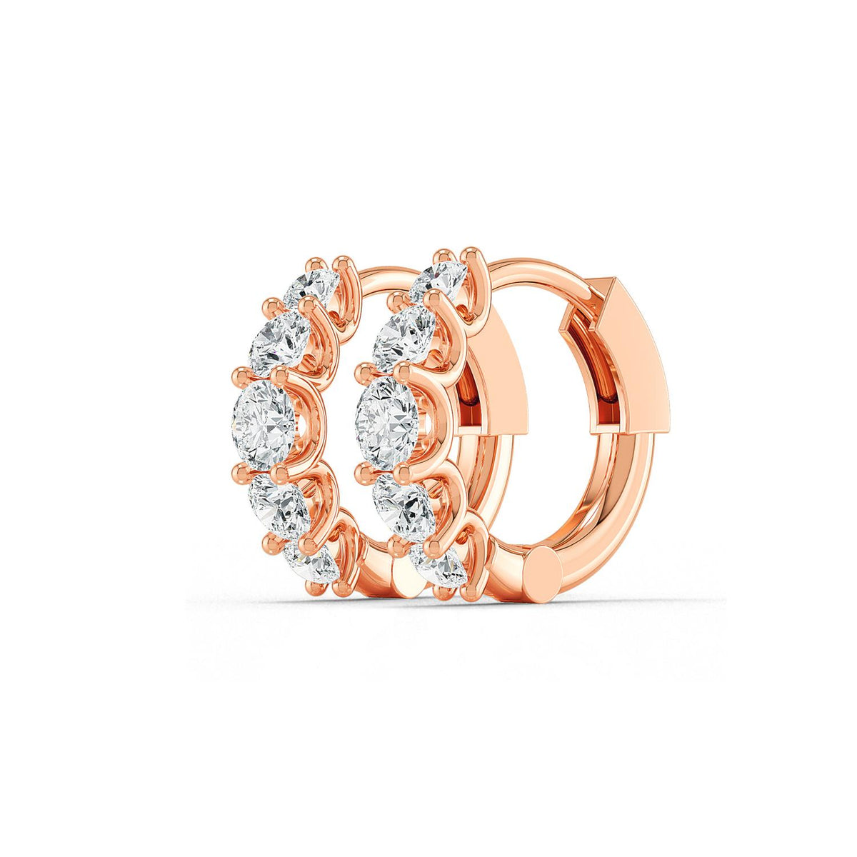 Lab Grown Diamond EARRINGS 1.04 ctw E32352-1