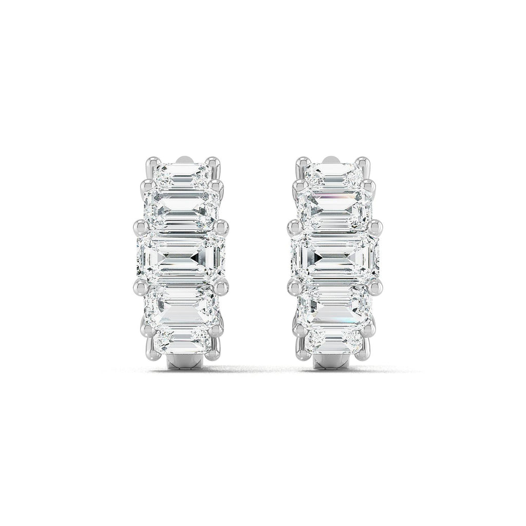 Lab Grown Diamond EARRINGS 2.28 ctw E32352EM-2.25CT
