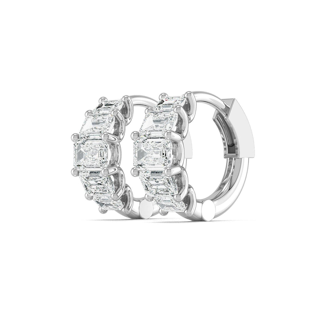 Lab Grown Diamond EARRINGS 2.28 ctw E32352EM-2.25CT