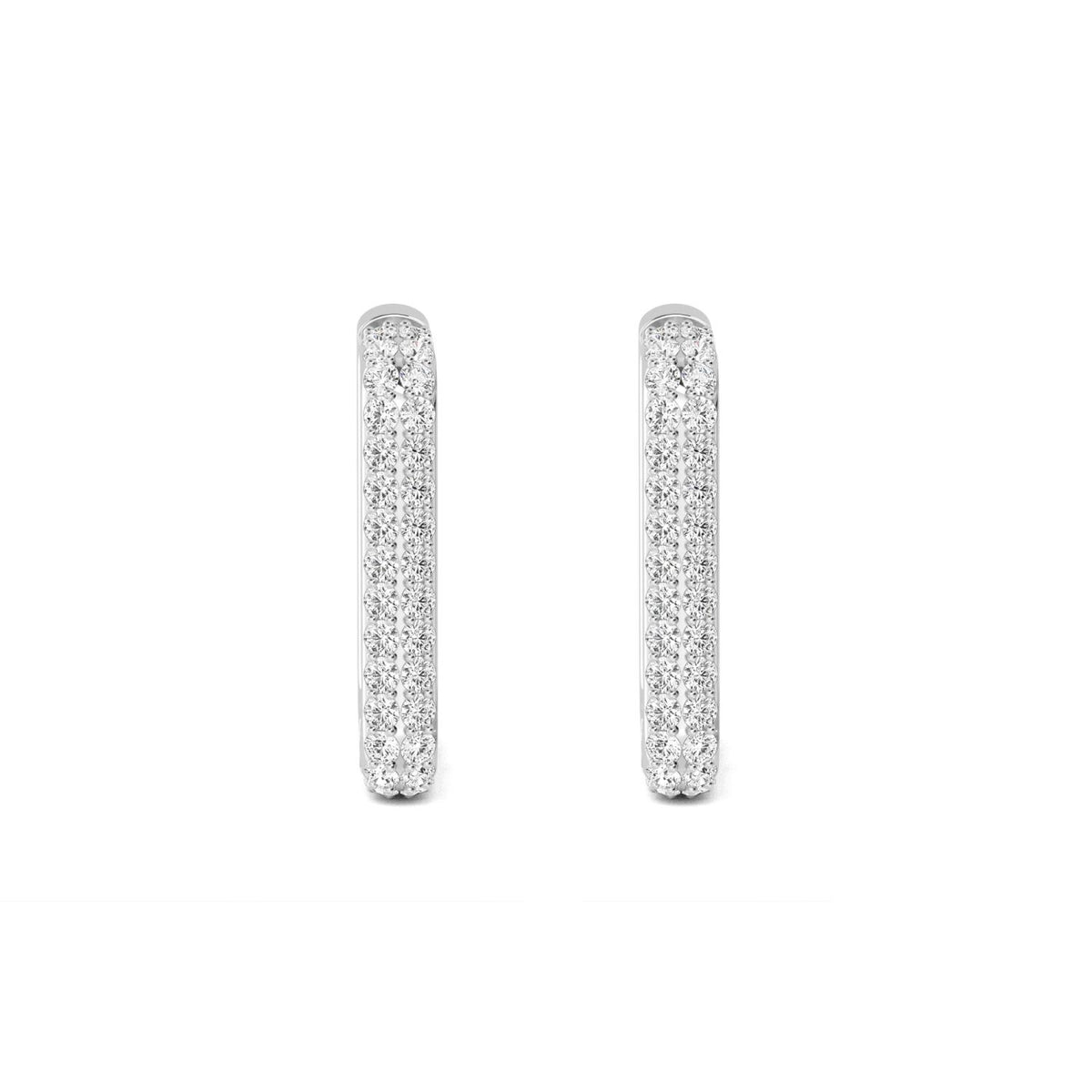 Lab Grown Diamond EARRINGS 0.67 ctw E32357-0.68CT