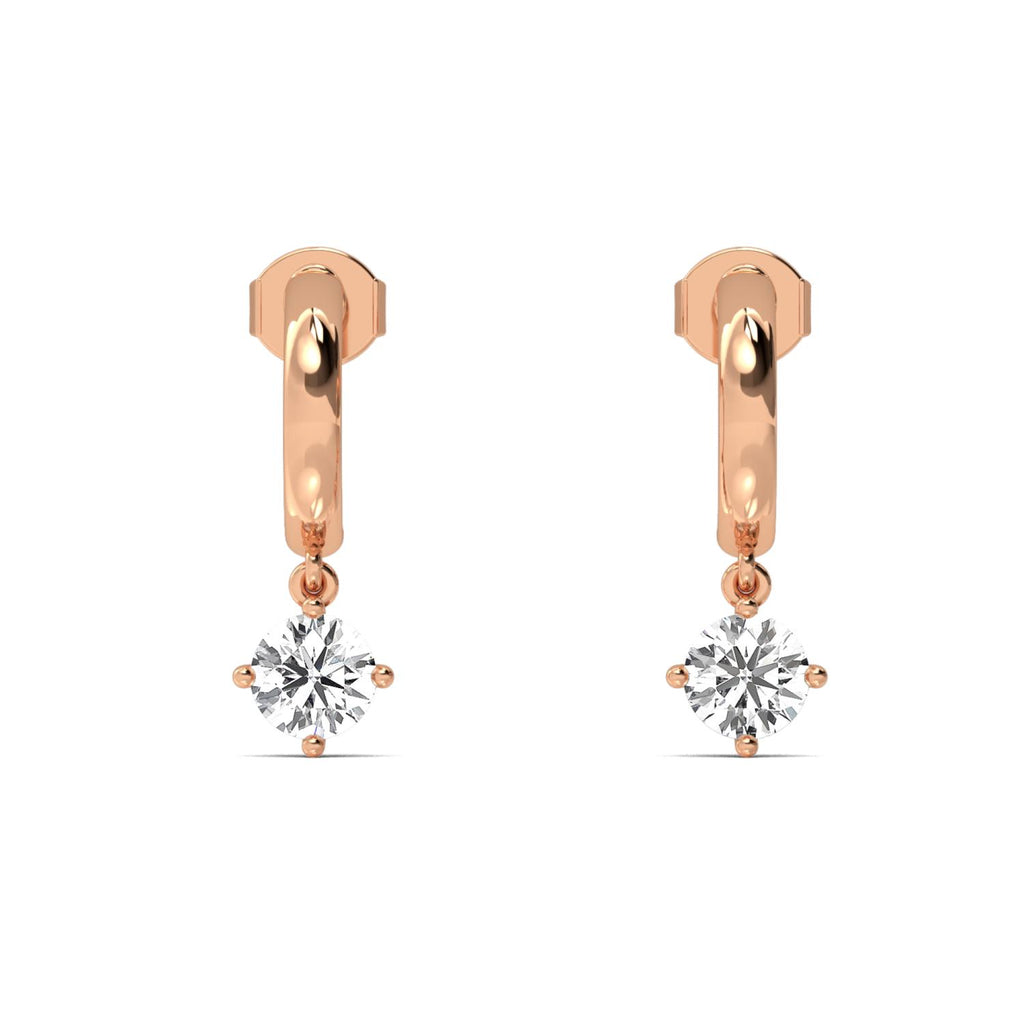Lab Grown Diamond EARRINGS 1.40 ctw E32392-1.38CT