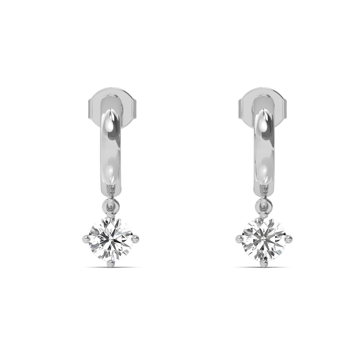 Lab Grown Diamond EARRINGS 1.40 ctw E32392-1.38CT