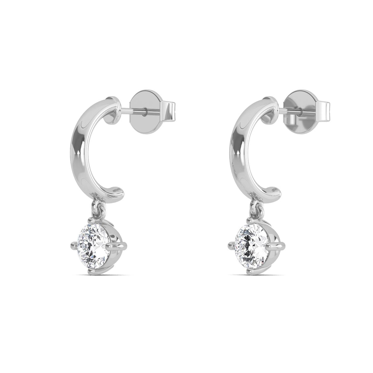 Lab Grown Diamond EARRINGS 1.40 ctw E32392-1.38CT