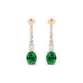 Lab Grown Diamond EARRINGS 10.50 ctw E32393-1.75CT