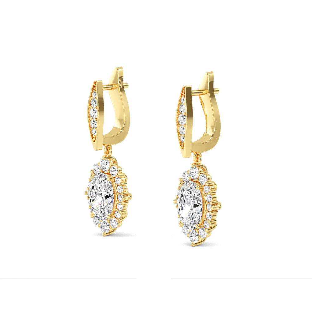 Lab Grown Diamond EARRINGS 2.79 ctw E32396-2.83CT