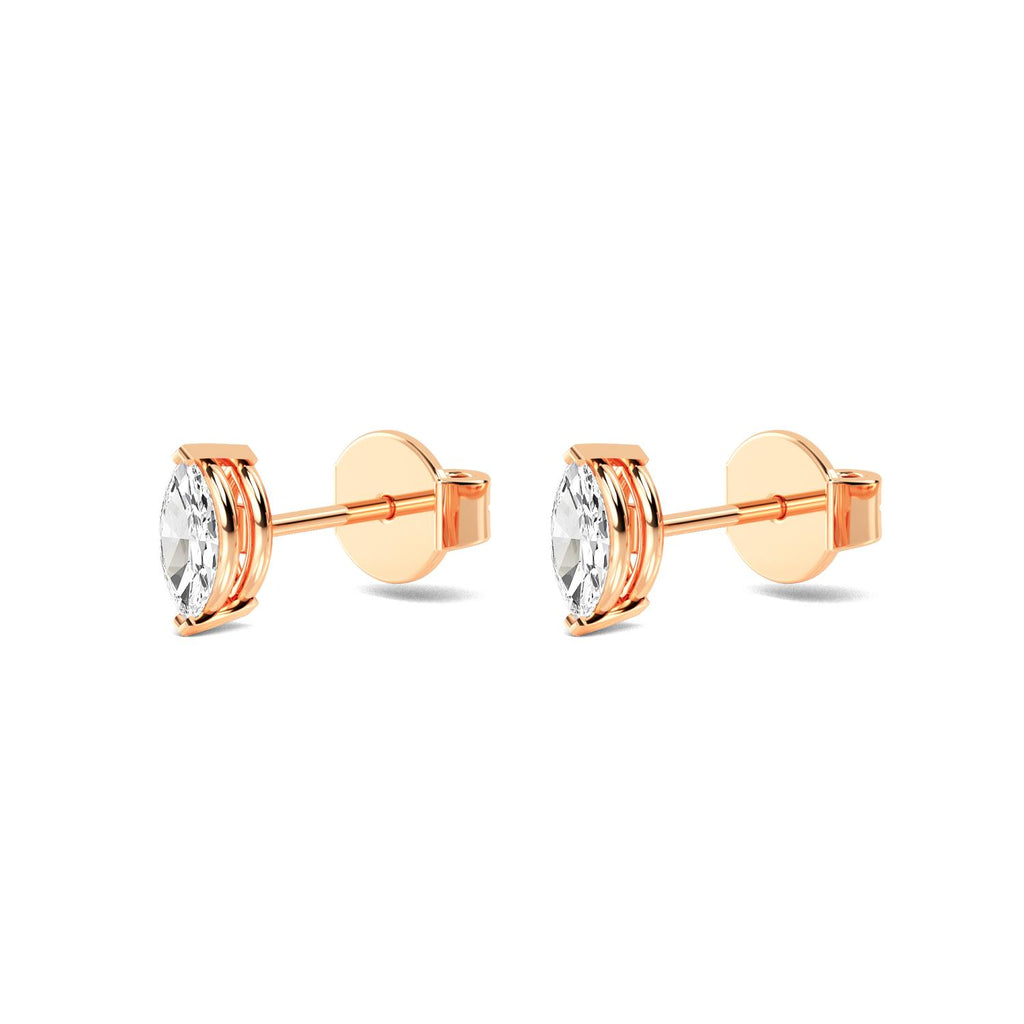 Lab Grown Diamond EARRINGS 0.52 ctw E32414MQ-0.50CT