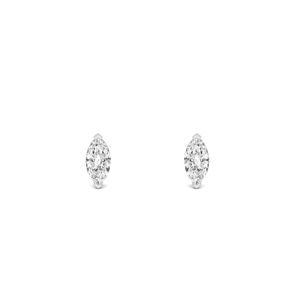 Lab Grown Diamond EARRINGS 0.52 ctw E32414MQ-0.50CT