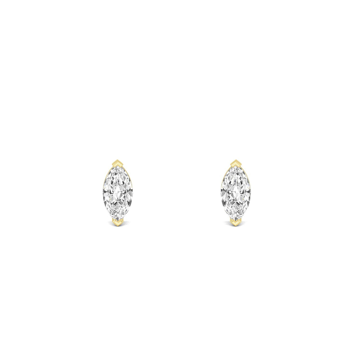 Lab Grown Diamond EARRINGS 0.52 ctw E32414MQ-0.50CT