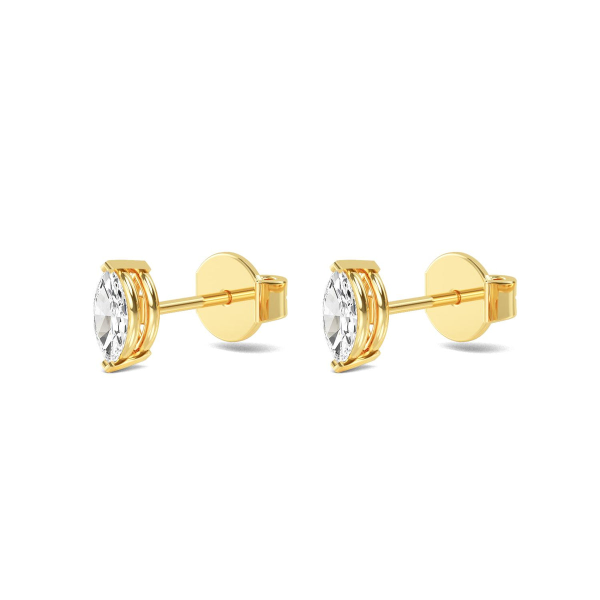Lab Grown Diamond EARRINGS 0.52 ctw E32414MQ-0.50CT