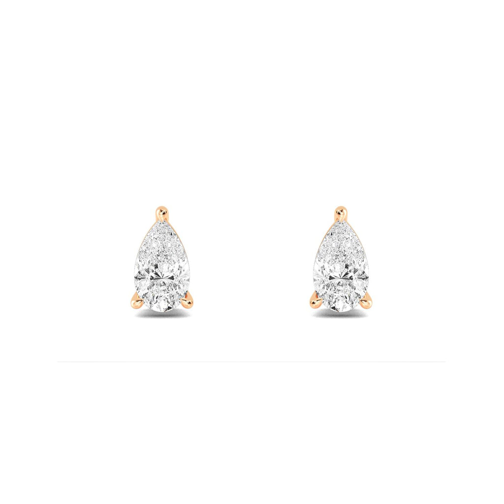 Lab Grown Diamond EARRINGS 0.60 ctw E32415PE-0.63CT